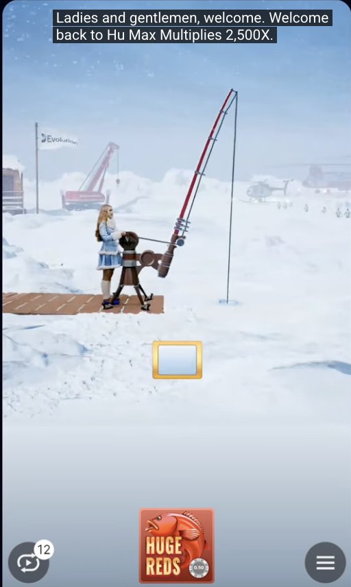 Ice fishing demo in United Kigdom